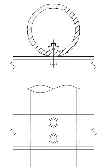 Hohlprofilbefestiger Boxbolt TZN Stahl Feuerverzinkt mit Kennzeichnung (ST)