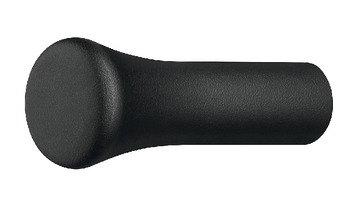 Möbelknopf Aluminiumeloxiert Ø 14 mm | schwarz