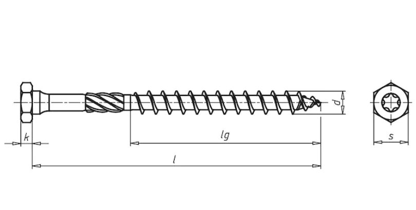 12x480 mm Holzbauschraube ASSY® 3.0 Kombi (ST)