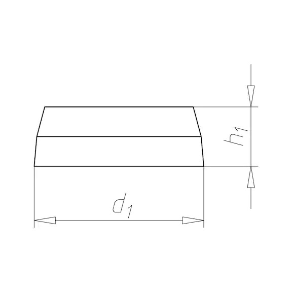 Ø12 mm Abdeckkappe für Blech- und Fensterbankschrauben I Weiß (ST)