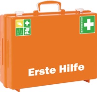 Erste Hilfe Koffer groß orange B400xH300xT150mm