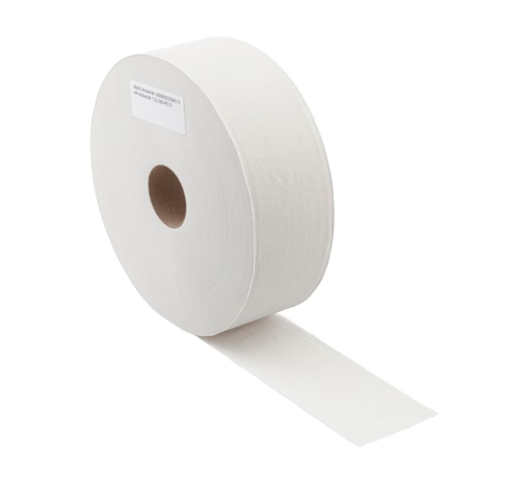 Toilettenpapier Jumbo 2-lagig I Rollenlänge 380 m (ST)