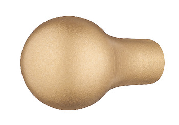 Möbelknopf Ø 12 mm | Stahl | gold