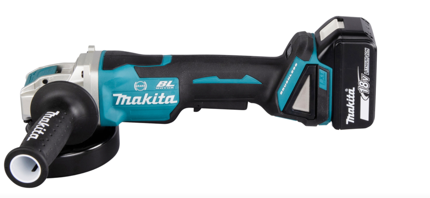 DGA520ZX1 Makita Akku-Winkelschleifer Sologerät X-Lock (ohne Akku + Ladegerät)