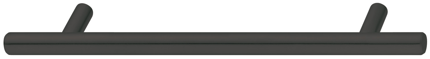 Möbelgriff, Sockelgriff Ø 12mm schwarz | BLA: 96 mm