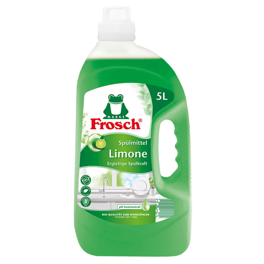 Spülmittel Limone von Frosch 5 Liter