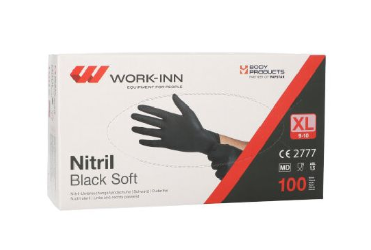 Handschuhe Nitril Schwarz XL (VE 100)