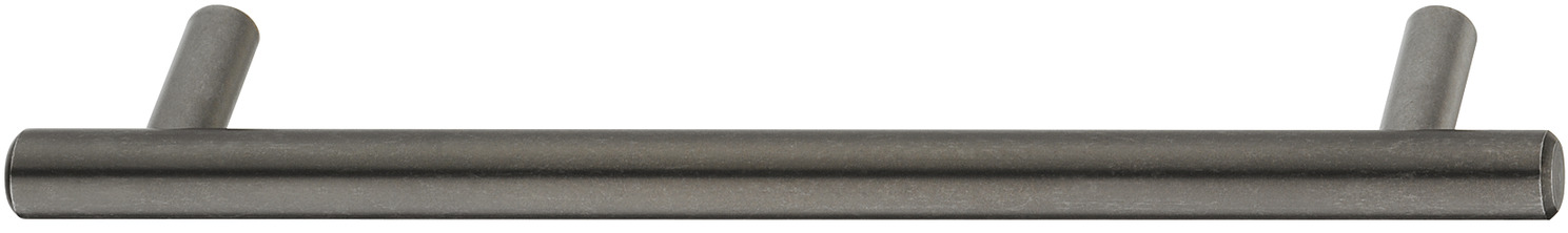 Sockelgriff in grau Ø 12 mm | BLA: 128 mm