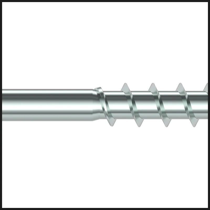 60 mm (L) | ASSY® 4 CSMP HO Kopflochgebohrte Universalschraube Stahl Verzinkt Teilgewinde Senkfrästaschenkopf  (ST)