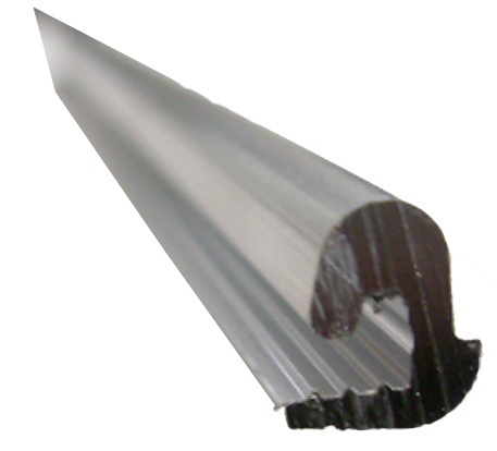 Aluminium Vollendleiste für Rollladenstab R52 oder R56