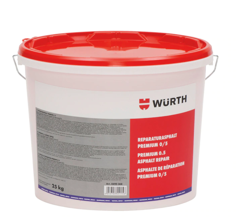 25 kg Reparaturasphalt Premium von Würth