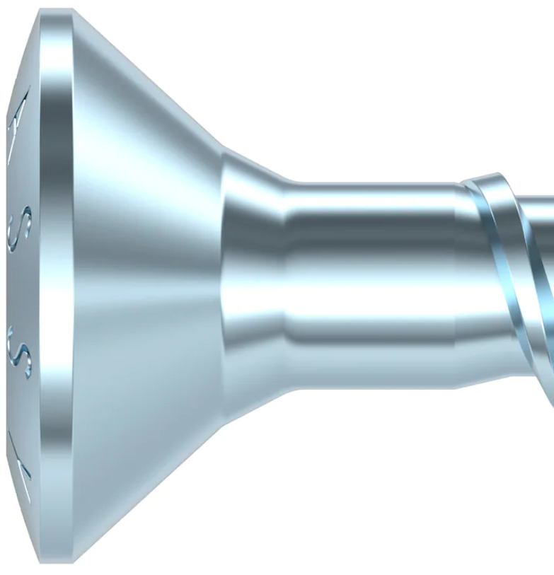 5,0 x 25 mm ASSY® 4 PH Beschlagschraube Stahl verzinkt Vollgewinde Pan Head (ST)