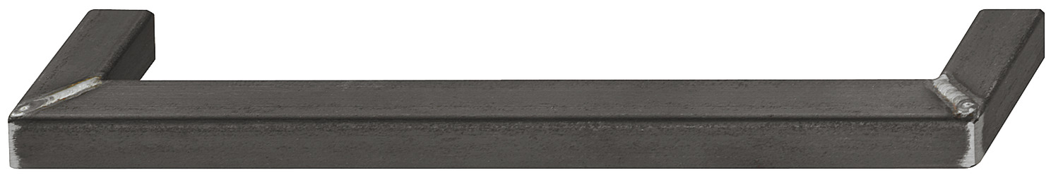 Möbelgriff aus Stahl im "Used Look" ,128 mm