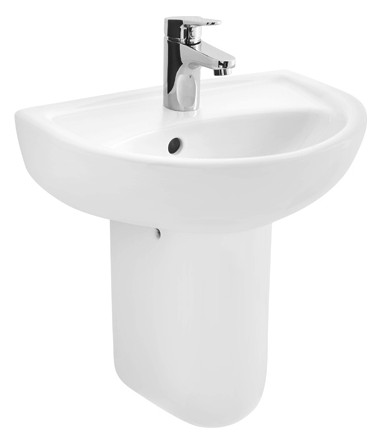  sanibel 1001-Handwaschbecken A18 450x330mm weiß I TH1743
