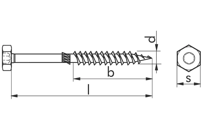 10x70 mm Holzbauschraube ASSY® 3.0 Kombi (ST) 