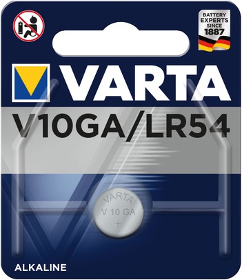 Knopfzelle V10GA von Varta