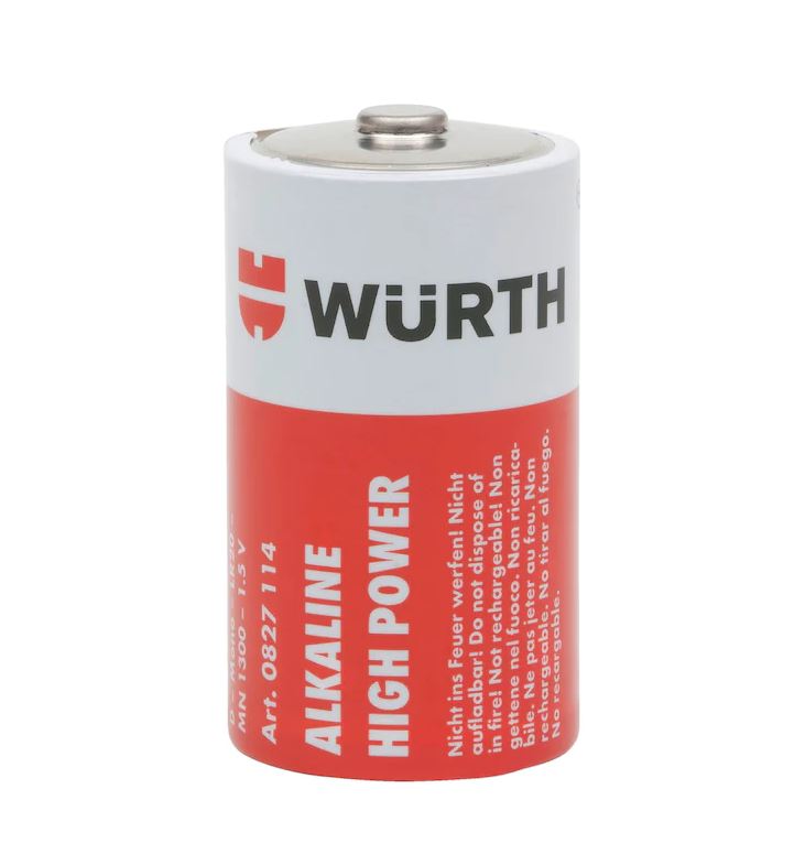 Mono D Batterie High Power von Würth 