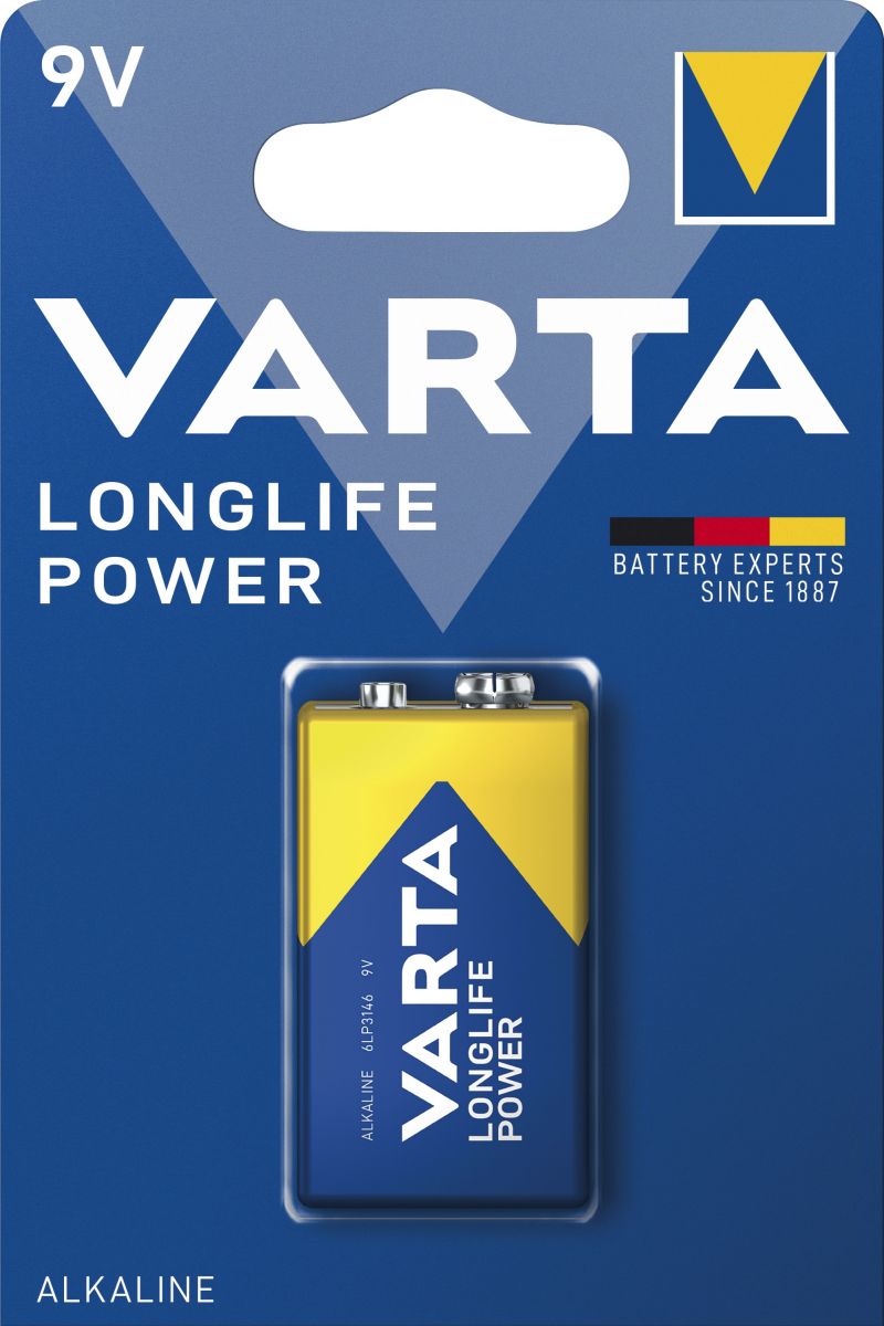Block Batterie Varta "Longlife Power"
