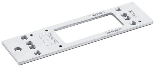 GEZE TS3000 Montageplatte für Obentürschließer / Silber