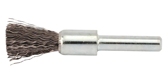 Ø 12 mm Würth Pinselbürste (Edel)-Stahldraht (Gewellt, Einreihig) 
