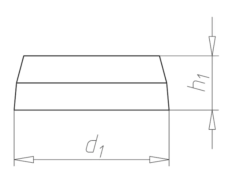 Ø12 mm Abdeckkappe für Blech- und Fensterbankschrauben I mahagonibraun (ST)