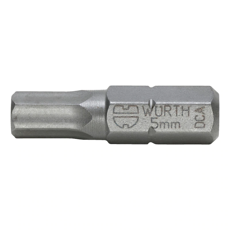 Würth Bits Inbus 5 in Standardlänge 25mm