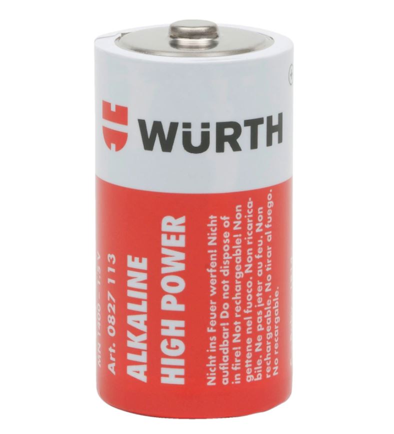 Baby C Batterie High Power von Würth (VE 2)