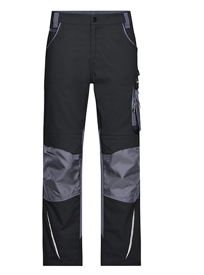 Arbeitshose "Workwear Pants" in Schwarz/Grau