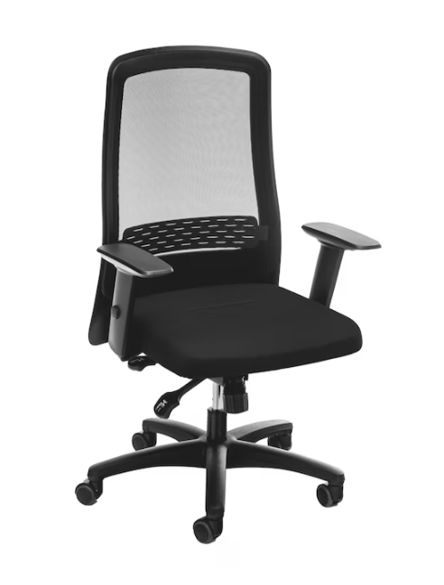 Bürodrehstuhl Comfort II mit Netz-Rückenlehne