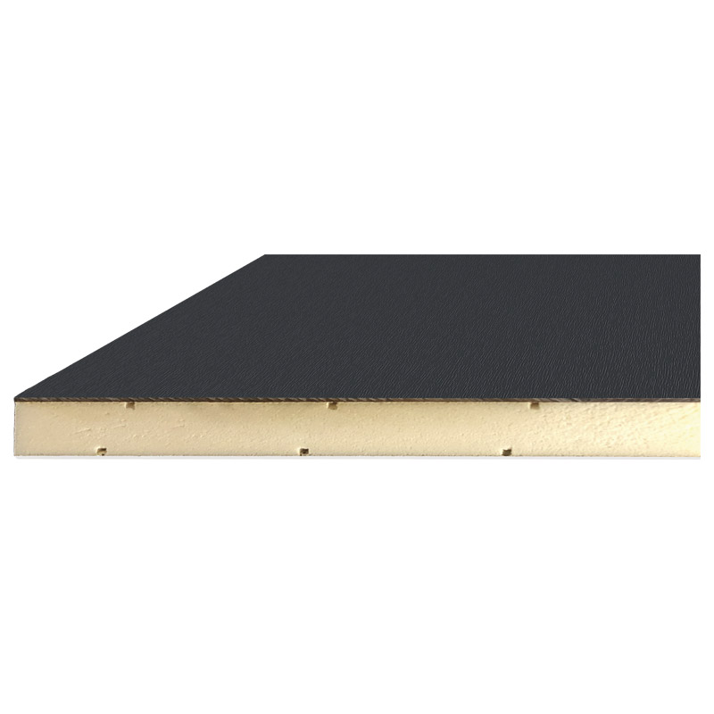 Sandwichplatte PVC / XPS / HPL 23,5 mm weiß / rot 
