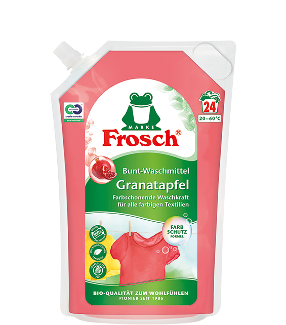 Bunt-Waschmittel Granatapfel von Frosch 