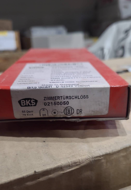 20 mm BKS WC-EINSTECKSCHLOSS 55/78/8 /DIN Rechts I TH1744